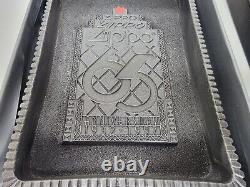 Cendrier Zippo Édition Limitée Très Rare 65ème Anniversaire Vers 1997 Lourd