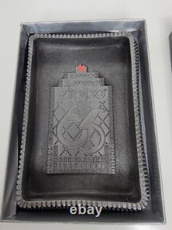 Cendrier Zippo Édition Limitée Très Rare 65ème Anniversaire Vers 1997 Lourd