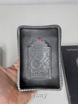 Cendrier Zippo Édition Limitée Très Rare 65ème Anniversaire Vers 1997 Lourd