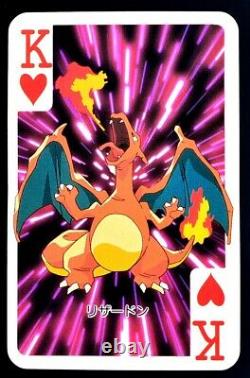 Charizard Pokemon Playing Cards Coro Coro Annexe Carte De Poker Limitée Très Rare