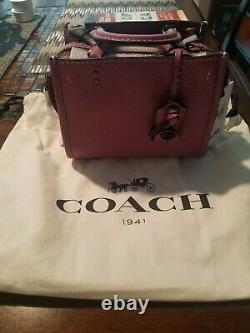 Coach Rogue 17 Mini Purse Très Rare Couleur Primrose Nouveau Avec Tags Mint