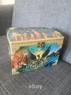 Coffret Percy Jackson en turc comprenant la carte, 1-5, très rare, édition limitée