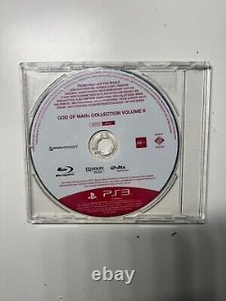 Collection Dieu de la Guerre Volume II 2 PS3 Disque Promo ? Très Rare & Limité