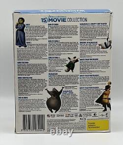 Collection de 15 films DreamWorks en Blu-ray Très Rare Collectible Utilisé Bon État Limité