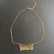 Collier Chaîne En Or Troubled Paradise De Slayyyter Édition Limitée Très Rare
