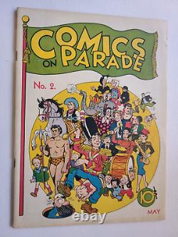 Comics en Parade # 2 United Feature Syndicate 1938 Très Rare