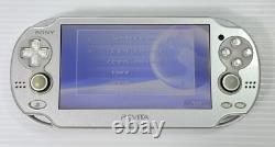 Console Sony PS Vita PCH-1000 Argent Glacé Boîte Limitée Très Rare Très Bon État