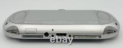 Console Sony PS Vita PCH-1000 Argent Glacé Boîte Limitée Très Rare Très Bon État