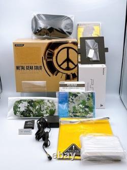 Console Sony PSP-3000 Metal Gear Solid Konami Style Boîte Limitée Très Rares État Neuf