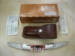 Couteau Buck Vintage Très Rare 535 Sawby Bucklock 2 / Edition Limitée / Nos 1988