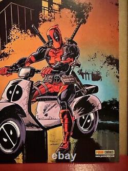 DEADPOOL SPECIAL 6 SCOTT KOBLISH Très rare / difficile à trouver Hommage allemand à Purple Rain LTD 999