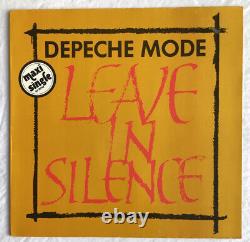 DEPECHE MODE - Laisse en Silence - Vinyle Clair Allemand Très Rare Limité à 12 Exemplaires