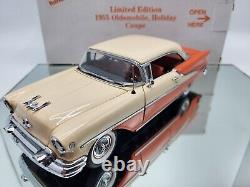 Danbury Mint Édition Limitée 1955 Oldsmobile Holiday Coupe Très Rare/Lire la Description