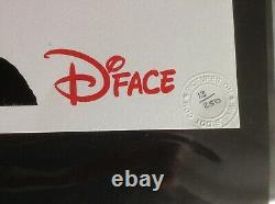 Dface’saddo' Very Rare Limited Edition Collectionable Print