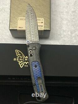 Discontinué Very Rare Benchmade Gold Class 535-191 Bugout #1155 Of Limited Edit