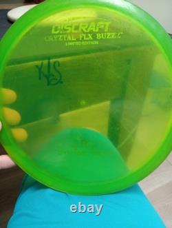 Discraft Édition Limitée Crystal Flx Buzzz estampillé par Dynamic Discs très rare