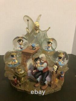 Disney Auctions Pinonchio Snow Globe. Édition Limitée. Très Rare