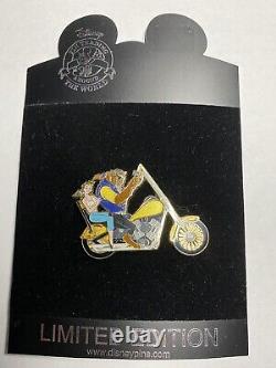 Disney Belle Beauty & The Beast Motorcycle Pin Very Rare Edition Limitée À 250 Exemplaires