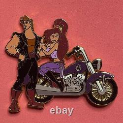 Disney Hercules & Megara Motorcycle Pin Very Rare Edition Limitée De 250 #55836