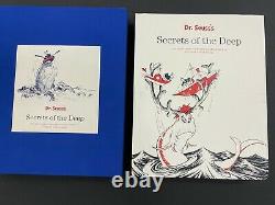 Dr Seuss Secrets Of The Deep Secret Art Set Of 2 Limited Avec Livre Très Rare
