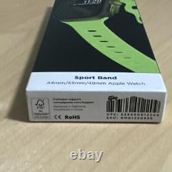 ÉDITION TRÈS RARE LIMITÉE 1ère Édition NOMAD Bracelet Sport FKM Glow pour Apple Watch 45/49mm