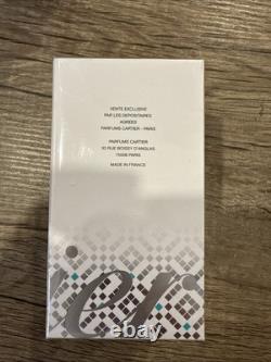 Eau De Cartier Par Cartier Vaporisateur EDT 3,3 Oz (Édition Limitée 2011) TRÈS RARE