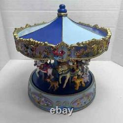 Échange Bradford Disney Carrousel Édition Limitée Très Rare HTF Défauts Mineurs