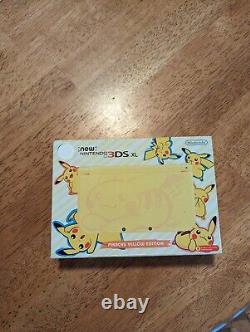 Édition Limitée Pikachu 3DS XL Très Rare