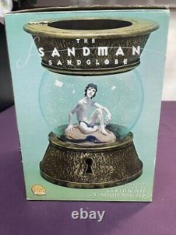 Édition limitée 2001 DC Comics Sandman Sand Globe avec COA #0254/2000. Très rare.