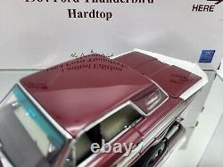 Édition limitée Danbury Mint 1964 Ford Thunderbird Hardtop Très rare/irréprochable