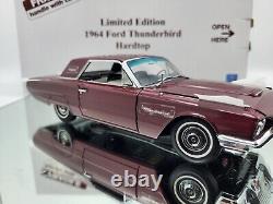 Édition limitée Danbury Mint 1964 Ford Thunderbird Hardtop Très rare/irréprochable