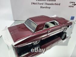 Édition limitée Danbury Mint 1964 Ford Thunderbird Hardtop Très rare/irréprochable