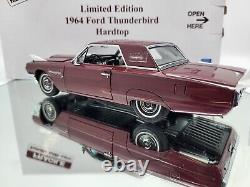 Édition limitée Danbury Mint 1964 Ford Thunderbird Hardtop Très rare/irréprochable