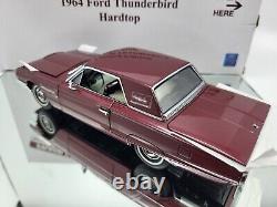 Édition limitée Danbury Mint 1964 Ford Thunderbird Hardtop Très rare/irréprochable