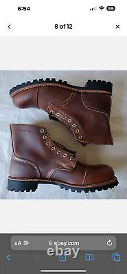 Édition limitée Red Wing Brooks Brothers Iron Ranger 4556 9 1/2d Bnib Très rare