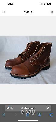 Édition limitée Red Wing Brooks Brothers Iron Ranger 4556 9 1/2d Bnib Très rare