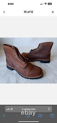 Édition limitée Red Wing Brooks Brothers Iron Ranger 4556 9 1/2d Bnib Très rare