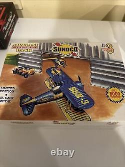 Édition limitée Sunoco Stearman Bi-plane #3 Seulement 5000 produites NIB très rare