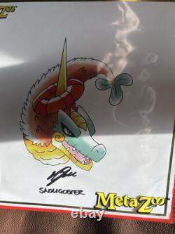 Édition très rare limitée Kickstarter Metazoo impression signée SNOLIGOSTER 5/35