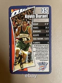 Éditions limitées 2007-08 de Top Trumps NBA Kevin Durant Rookie RC très rare
