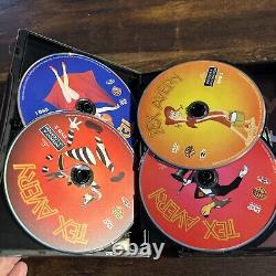 'Ensemble DVD 5 disques Tex Avery, édition très rare limitée WB PAL 2 joueurs requis'