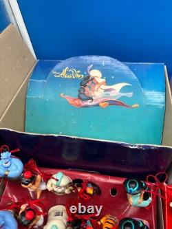 Ensemble d'affichage de magasin pour la fête Sunkisses d'Aladdin Disney de 1993 très rare (lot de 19)