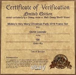 Ensemble de broches très rares de Mickey's Very Merry Christmas Party en édition limitée à 100 exemplaires comprenant 7 broches