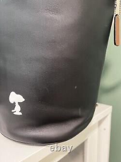 Entraîneur Snoopy Sac de sport noir Édition limitée Très rare