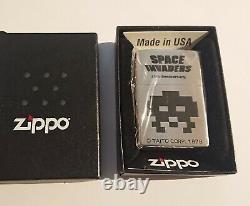 Espace Invaders 20th Anniversary Limited Edition Zippo Lighter C. 1998, Très Rare