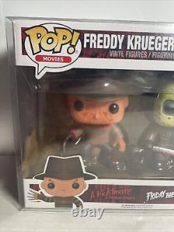 Figurines Funko Pop très rares et en édition limitée exclusives Freddy et Jason FYE Exclusive