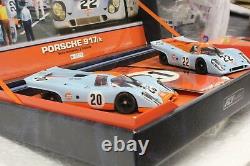 Fly Team 03 Porsche 917k Édition Limitée Set New 1/32 Slot Cars Très Rare