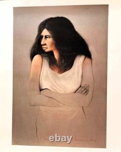 Frank Howell Marita Tirage Limité Signé à la Main 12/75 Lithographie Très Rares
