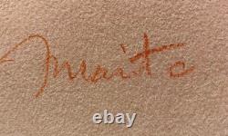 Frank Howell Marita Tirage Limité Signé à la Main 12/75 Lithographie Très Rares