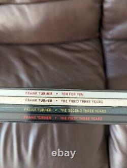 Frank Turner La Première Collection Vinyle des Dix Premières Années. Très Rare Édition Limitée.